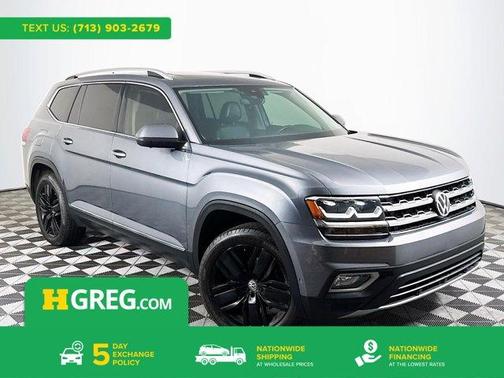 Platinum Gray Metallic 2019 Volkswagen Atlas 3.6L SEL Premium
