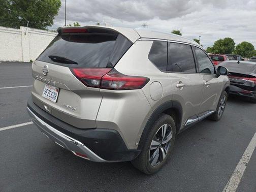 Champagne Silver 2023 Nissan Rogue Platinum