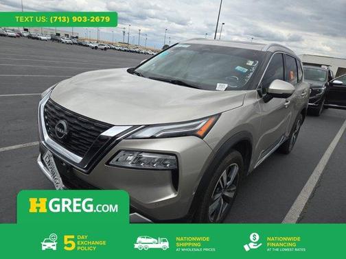 Champagne Silver 2023 Nissan Rogue Platinum