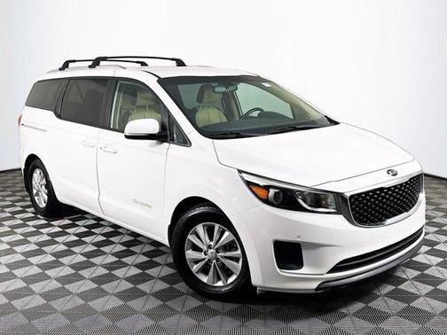 Clear White 2017 Kia Sedona LX