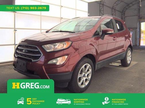 Ruby Red Metallic Tinted Clearcoat 2019 Ford EcoSport SE