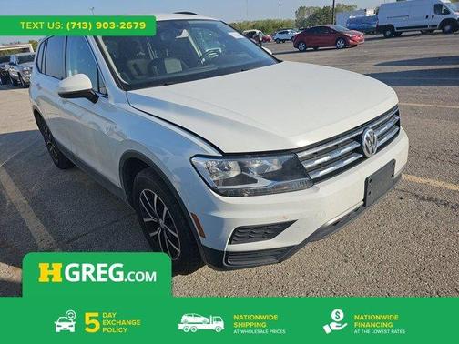Pure White 2021 Volkswagen Tiguan 2.0T SE