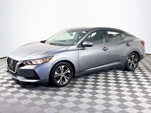 Gun Metallic 2021 Nissan Sentra SV