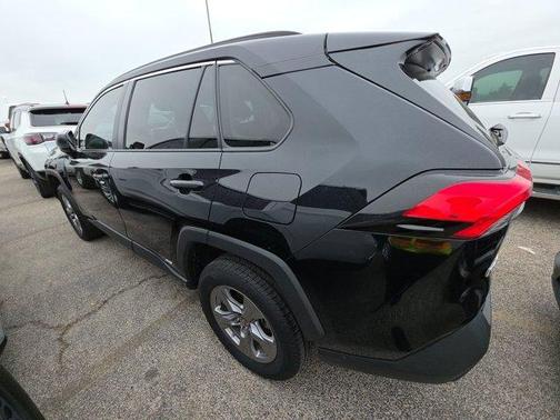 Midnight Black Metallic 2023 Toyota RAV4 Hybrid LE