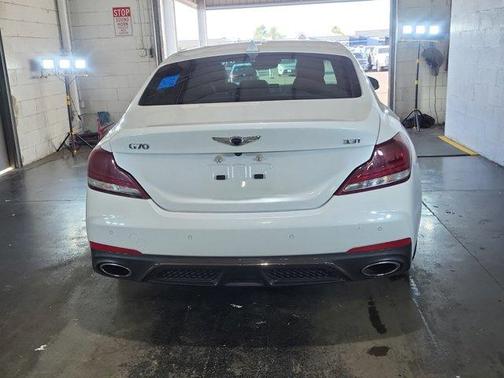 Casablanca White 2019 Genesis G70 3.3T Advanced