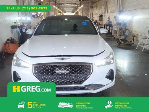 Casablanca White 2019 Genesis G70 3.3T Advanced