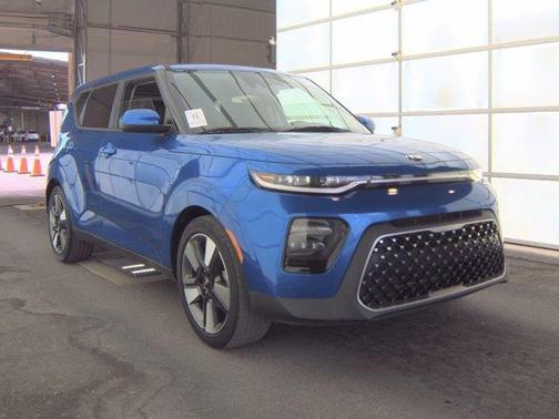 Neptune Blue 2020 Kia Soul EX