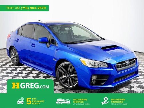 Blue 2016 Subaru WRX Premium