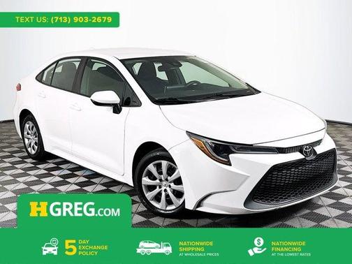 Super White 2021 Toyota Corolla LE