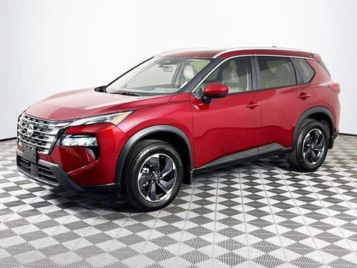 Scarlet Ember 2025 Nissan Rogue SV