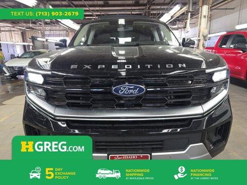 Black Metallic 2025 Ford Expedition Max Platinum