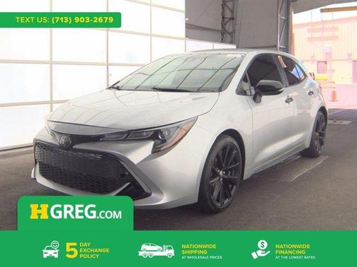 Classic Silver Metallic 2021 Toyota Corolla Hatchback Nightshade