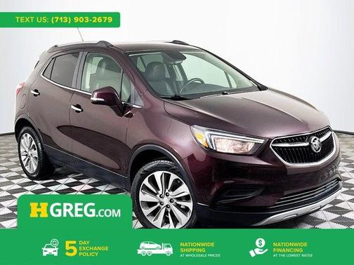 Black Cherry Metallic 2018 Buick Encore Preferred