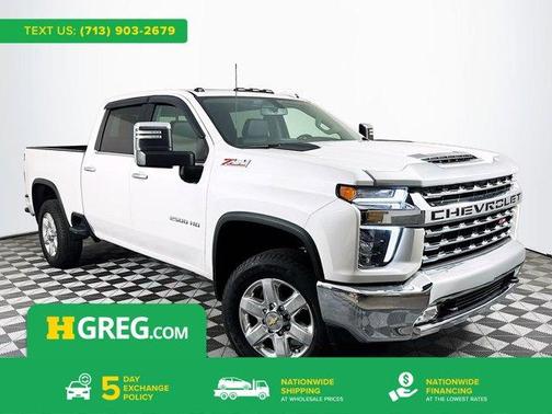 Iridescent Pearl Tricoat 2021 Chevrolet Silverado 2500 LTZ Truck
