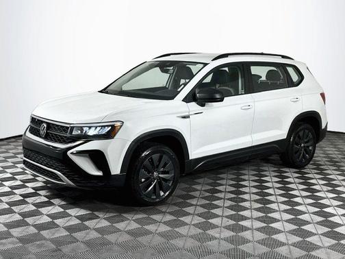 Pure White 2024 Volkswagen Taos 1.5T S