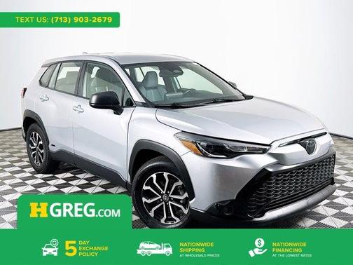 Sonic Silver 2024 Toyota Corolla Cross Hybrid S