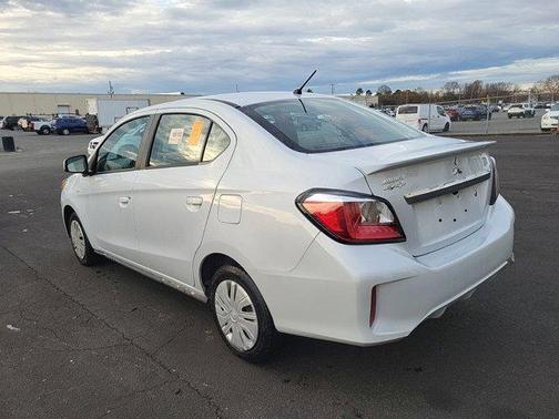 White Diamond 2024 Mitsubishi Mirage G4 Black Edition
