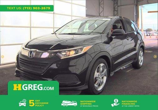 Crystal Black Pearl 2021 Honda HR-V LX