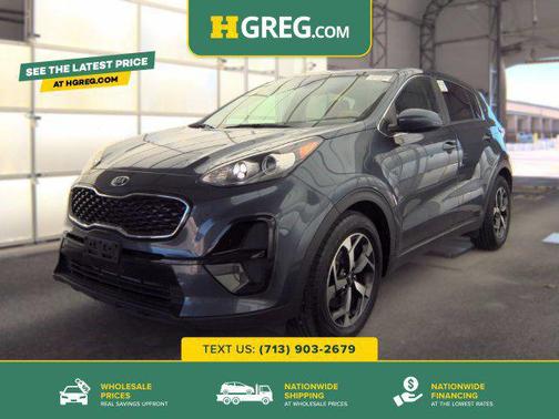 Pacific Blue 2022 Kia Sportage LX