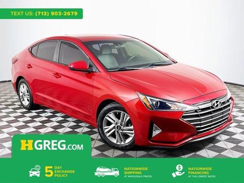 Calypso Red 2020 Hyundai ELANTRA SEL Sedan