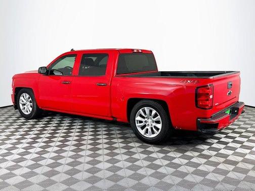 Red 2018 Chevrolet Silverado 1500 Custom