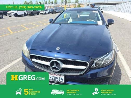 Lunar Blue Metallic 2018 Mercedes-Benz E-Class E 400