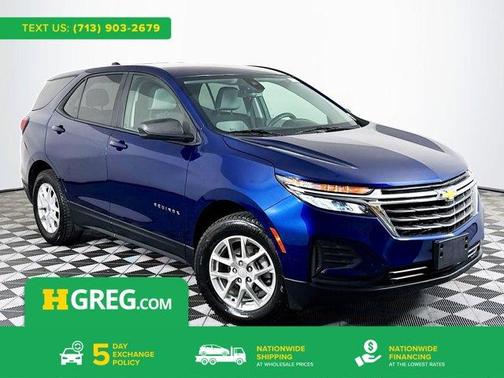 Blue Glow Metallic 2022 Chevrolet Equinox LS