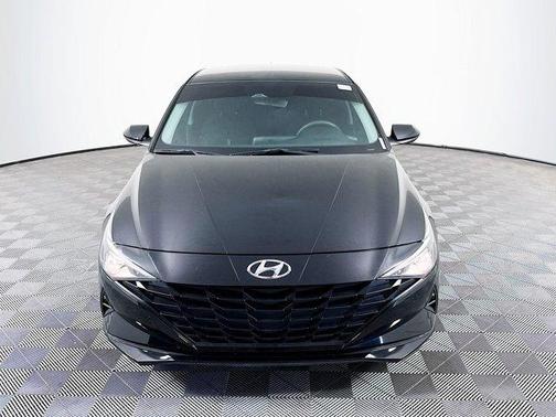 Onyx Black 2023 Hyundai ELANTRA HEV Blue