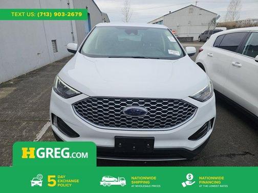 Oxford White 2023 Ford Edge SEL
