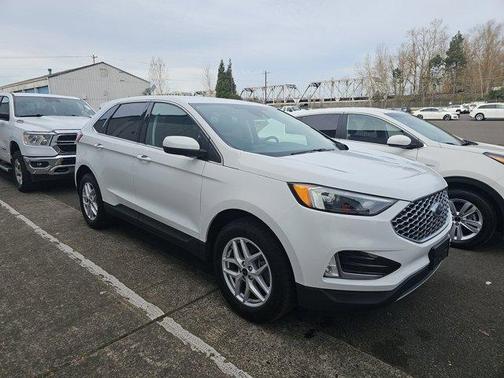 Oxford White 2023 Ford Edge SEL