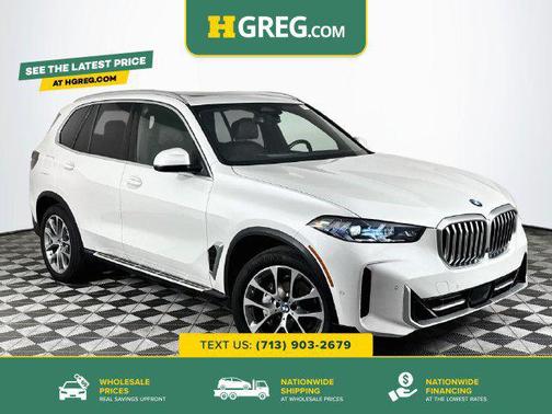 Mineral White Metallic 2024 BMW X5 sDrive40i