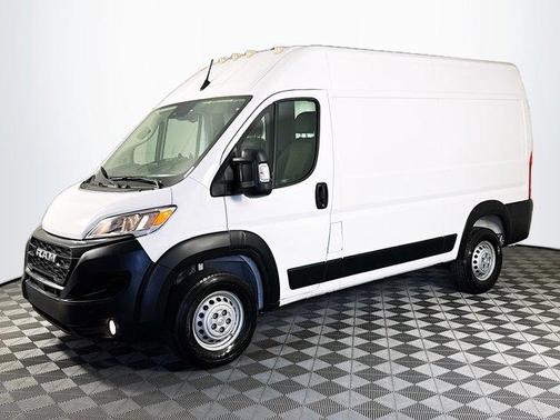 Bright White Clearcoat 2025 RAM ProMaster 2500 High Roof