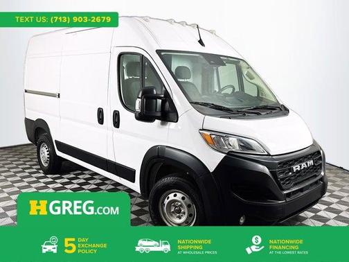 Bright White Clearcoat 2025 RAM ProMaster 2500 High Roof