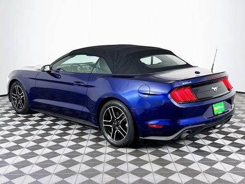 Kona Blue Metallic 2020 Ford Mustang EcoBoost Premium