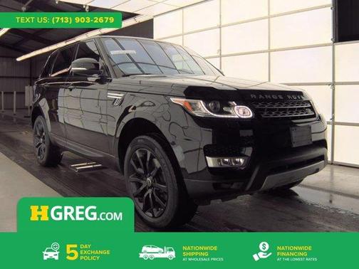 Santorini Black 2017 Land Rover Range Rover Sport 3.0L Supercharged HSE