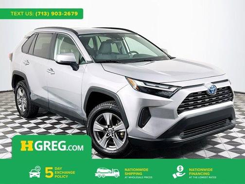 Silver Sky Metallic 2023 Toyota RAV4 Hybrid XLE SUV