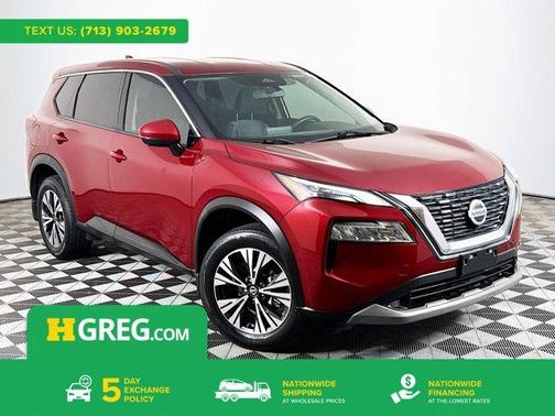Scarlet Ember 2021 Nissan Rogue SV