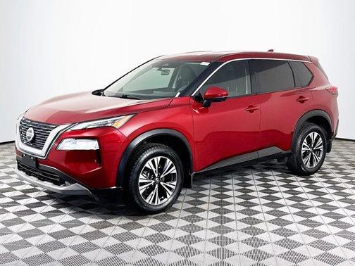 Scarlet Ember 2021 Nissan Rogue SV