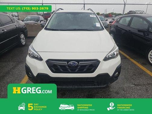 Crystal White Pearl 2021 Subaru Crosstrek Sport