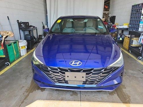Intense Blue 2021 Hyundai ELANTRA SEL