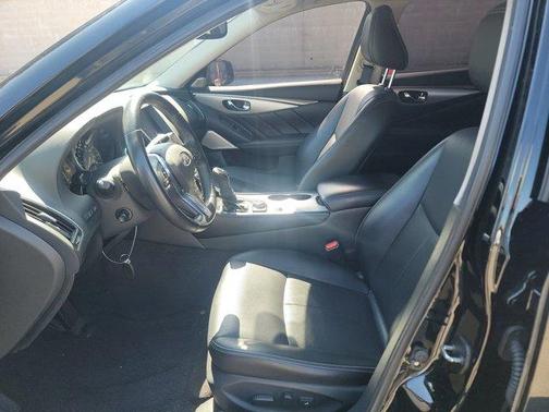 Black Obsidian 2023 INFINITI Q50 LUXE