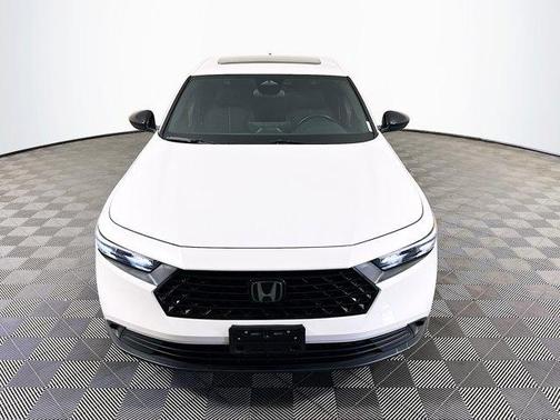 Platinum White Pearl 2024 Honda Accord Hybrid Sport