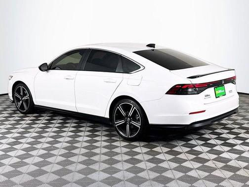 Platinum White Pearl 2024 Honda Accord Hybrid Sport