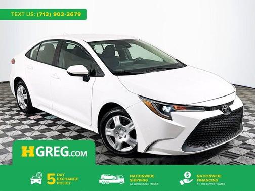 Super White 2021 Toyota Corolla LE