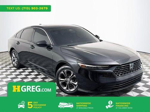 Crystal Black Pearl 2023 Honda Accord EX