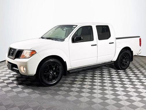 Glacier White 2020 Nissan Frontier SV
