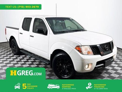 Glacier White 2020 Nissan Frontier SV