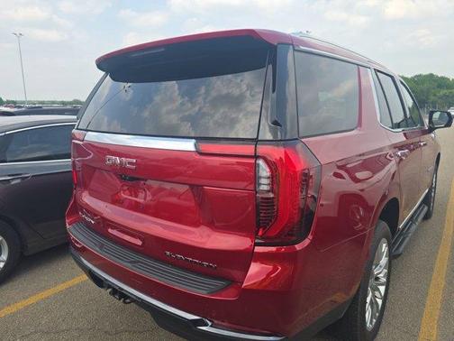 Volcanic Red 2025 GMC Yukon Elevation