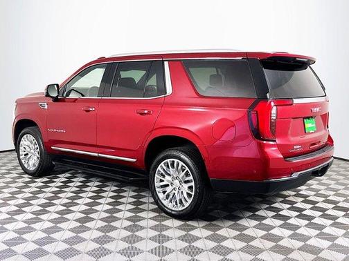 Volcanic Red 2025 GMC Yukon Elevation