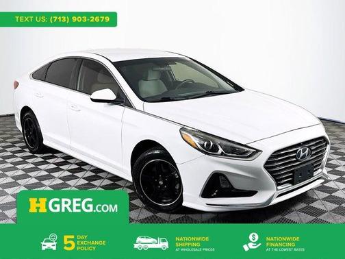 Quartz White Pearl 2019 Hyundai SONATA SE